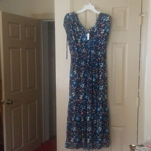 Long summer/spring floral dress